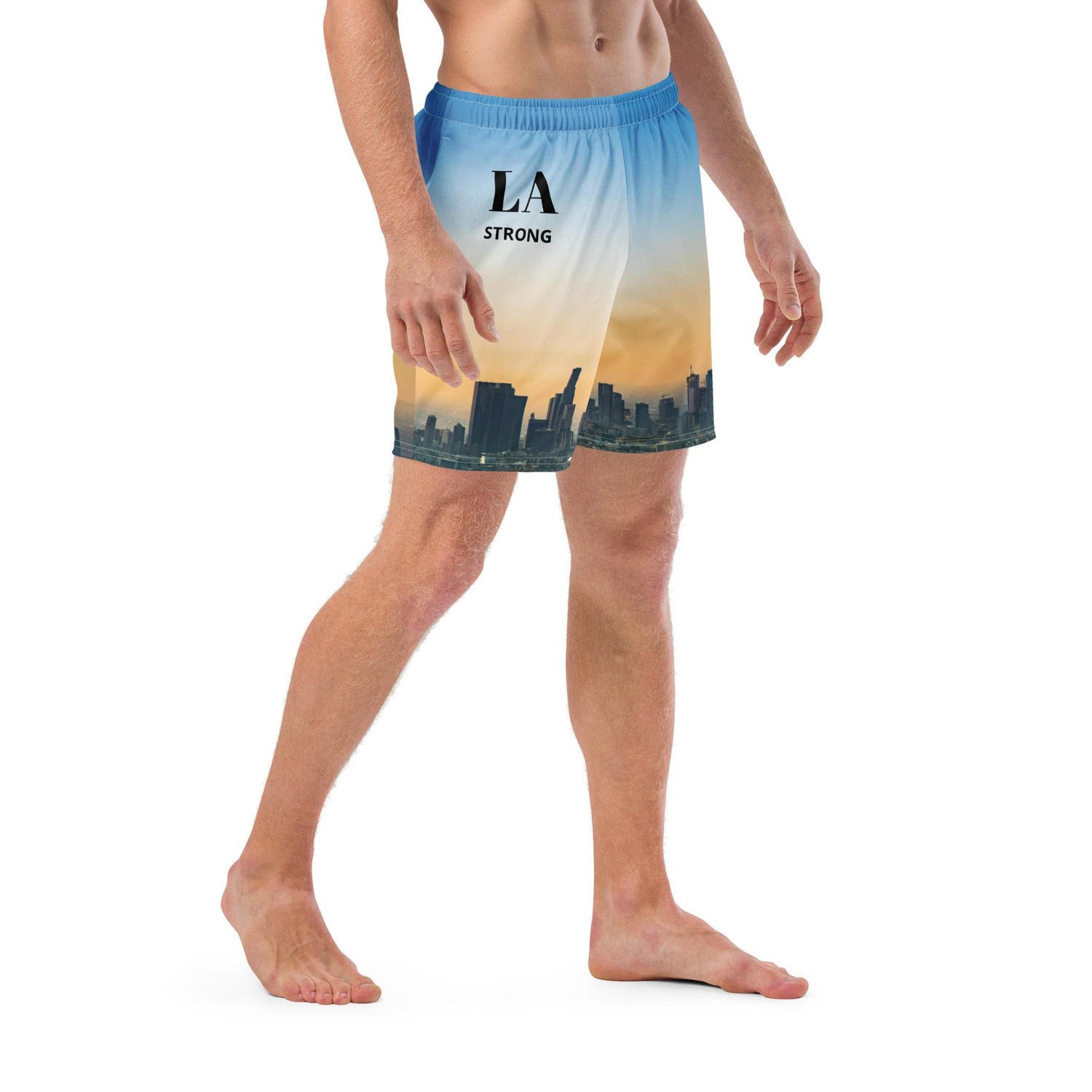 Men's Swimwear - Recycled Swim Trunks 🌊🔥 Support California #LAFires